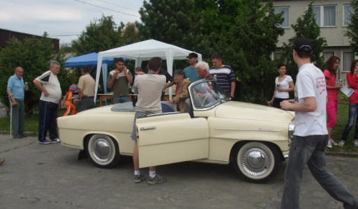 Stretnutie historických automobilov Škoda 