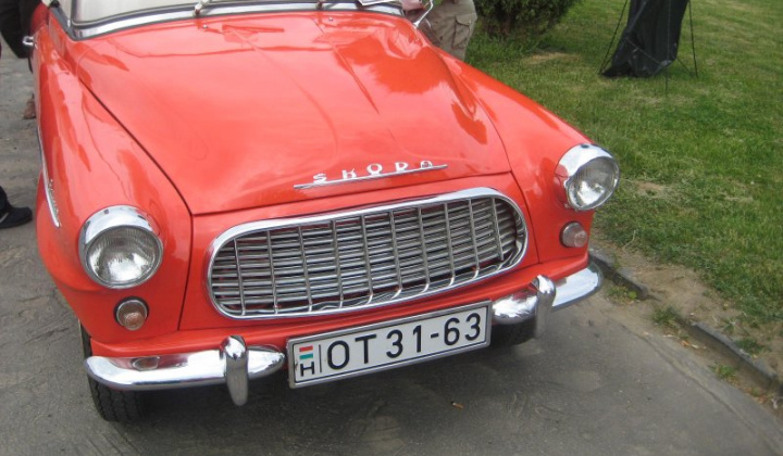Stretnutie historických automobilov Škoda