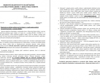 Aktuality / Opatrenia na zníženie požiarovosti - foto